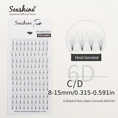 Silk 6D D Curl Premade Fans False Eyelashes Volume Lashes