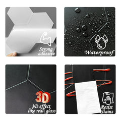 Self Adhesive Kitchen Wall Tiles Waterproof DIY Stickers