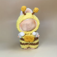 Handcrafted Crochet Set Doll Outfit for Labubu NO Doll