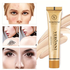 Liquid Concealer Cream for Full Coverage and Smooth Moisturizing