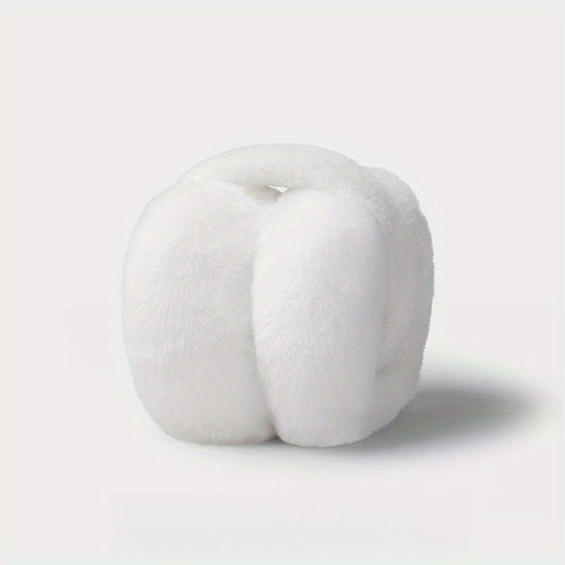Foldable Winter Ear Muffs Soft and Warm Cold Resistant