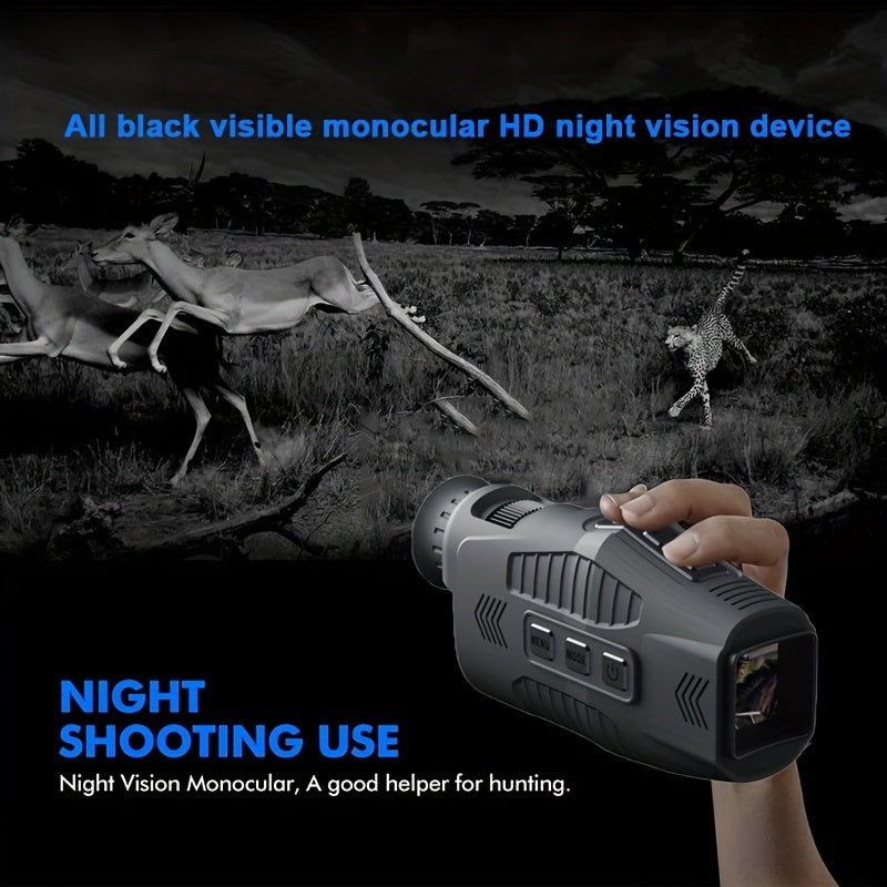 1080P 5X Digital Zoom IR Monocular Night Vision Device for Camping