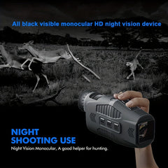 1080P 5X Digital Zoom IR Monocular Night Vision Device for Camping