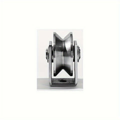 Stainless Steel Bearing Pulley Wire Rope Lifting Pulley Ring U V H Type