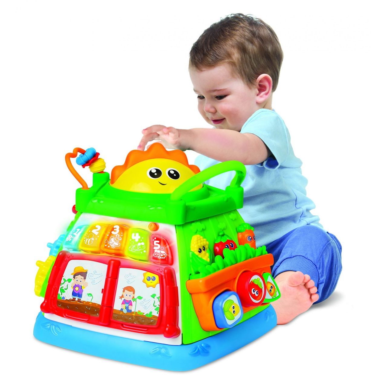 Lil' Green Thumb Cube Activity Toy