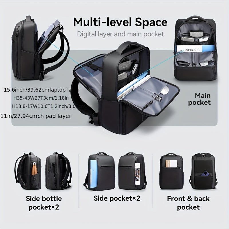 MARK RYDEN Outdoor Backpack Business Commuter Notebook Fits 15.6 inch Laptop