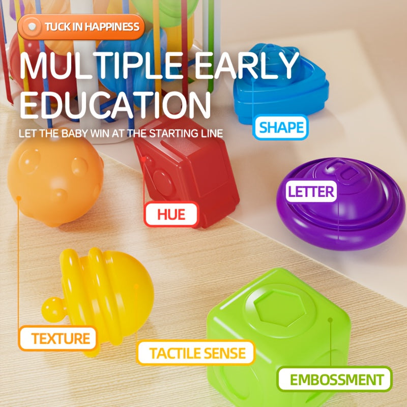 Kids Sensory Shape Classification Building Blocks Cube
