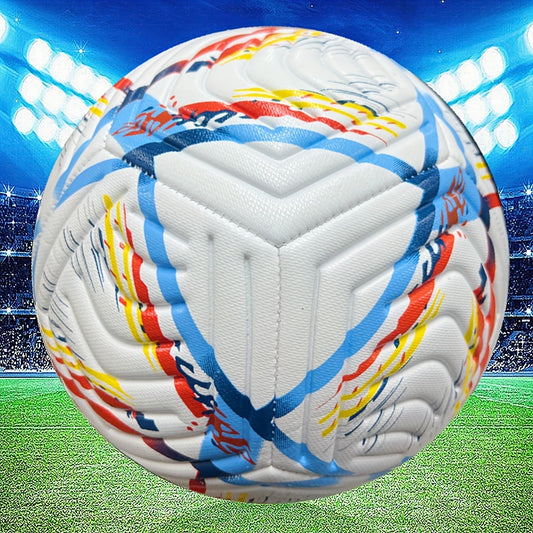 Size 5 PU Classic Soccer Ball Wear resistant Football