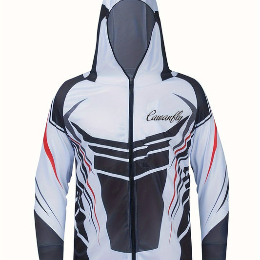 Men's Sun Protection Hooded Jacket Long Sleeve Quick Dry Hoodie