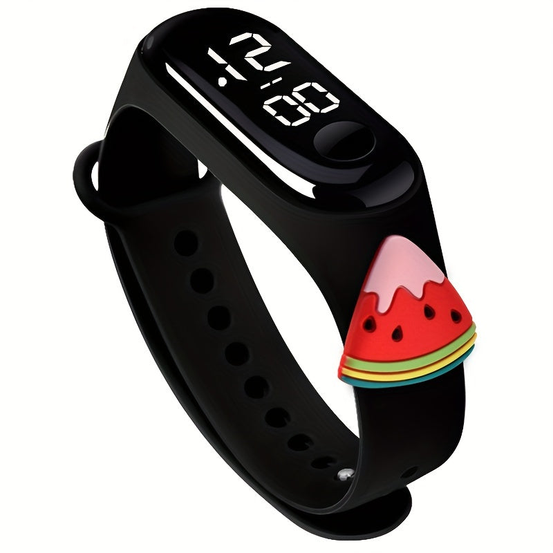 Cartoon Touch Screen Tracker Silicone Watch Decorative Accessories