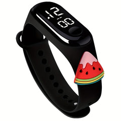 Cartoon Touch Screen Tracker Silicone Watch Decorative Accessories