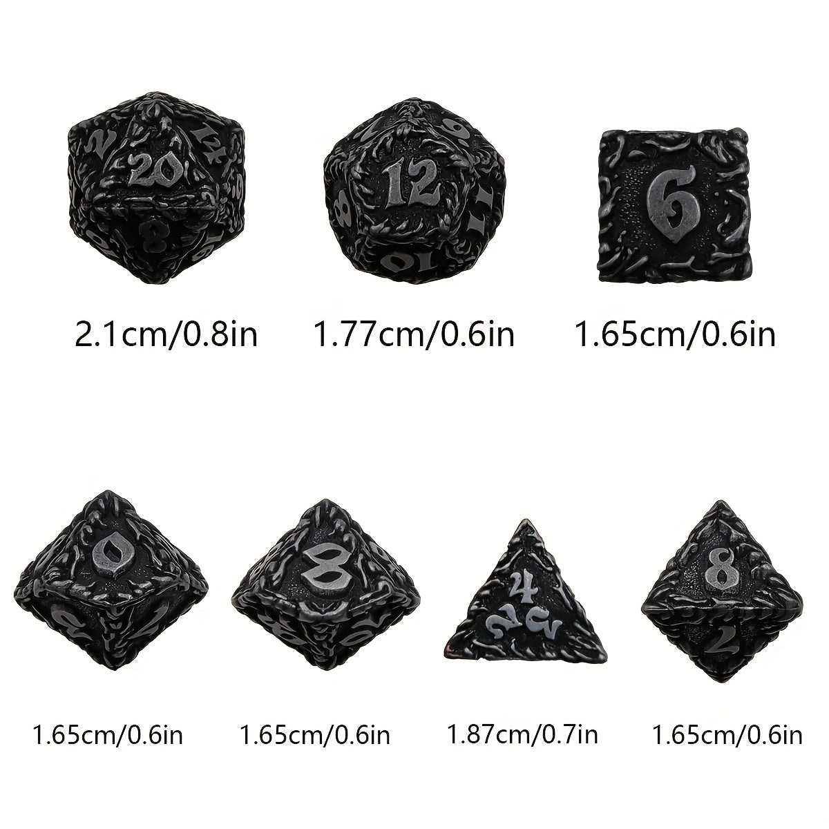 Tree Vine Dice Multifunctional Table Game Dice Seven Numbers...