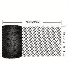 Gutter Protection Net Leaf Retaining Plastic Fence Sewer Blockage