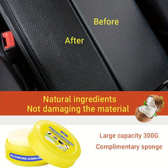 Car Interior Cleaning Wax Refurbish Leather Seats Dashboard 300G