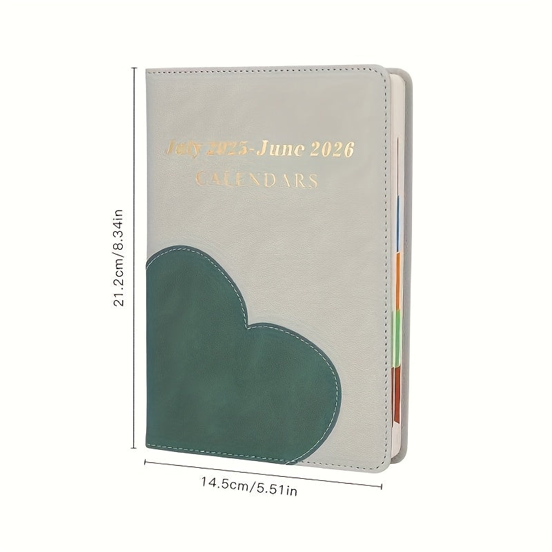 2026 Personalized Custom Text Notebook Daily Planner 365 Calendar