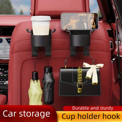 1pc Car Seat Headrest Hook Storage Hanger Car Back Seat Organizer