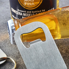 Stainless Steel Keychain Bottle Opener for Parties