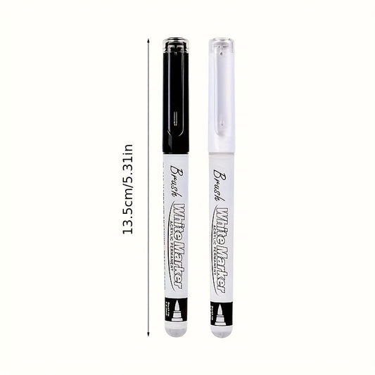 3pcs Waterproof Acrylic Ink Marker Pens for DIY Crafts & Art Supplies