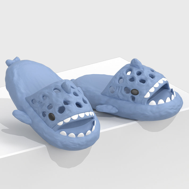 QYA Unisex Meteorite Shark Slides Slippers Lightweight Sandals