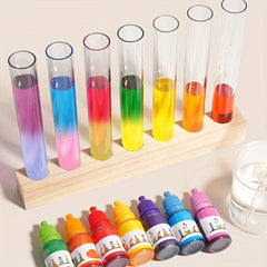Kids Mixing Test Tube Experiment Kit Educational Sensory Learning Set