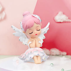 Pink Bella Angel Girl Car Ornament for Women