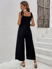 Wide Leg Jumpsuit Sleeveless for Spring & Summer