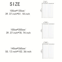 Pink Modern UV Resistant Curtains