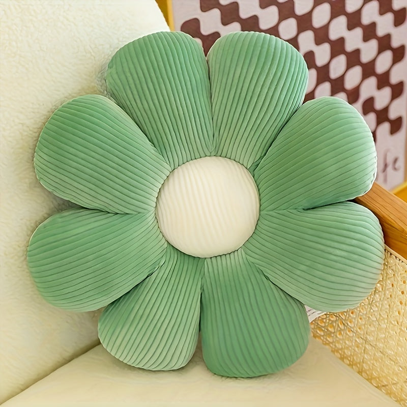 Sunflower Plush Cushion - Room Decoration Flower Pillow