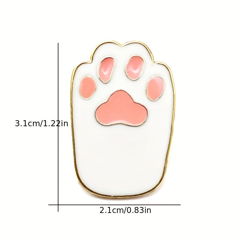 Cat Claw Creative Jewelry Brooch For Men
