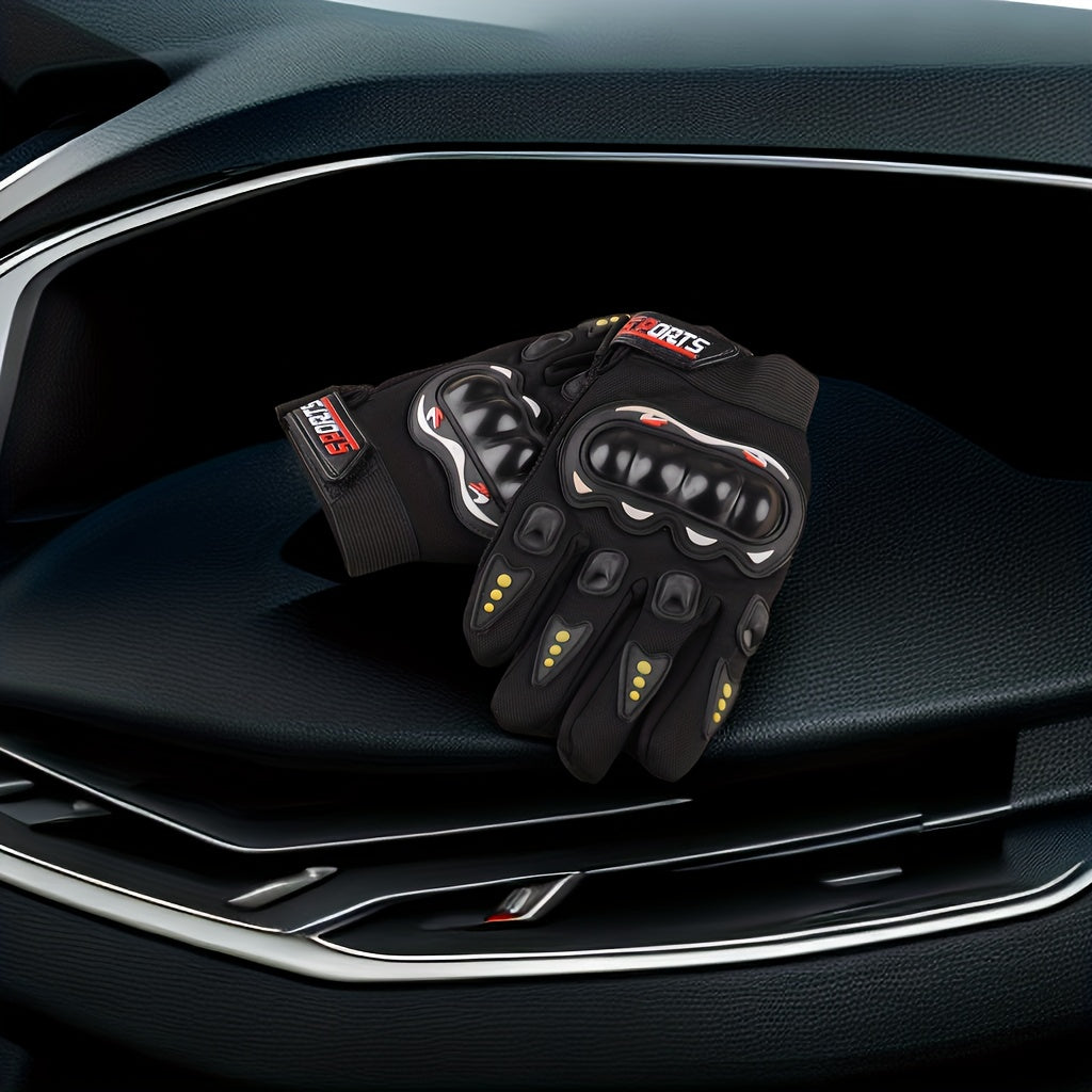 Men's Anti Slip Motorcycle Gloves Protective Racing Cycling