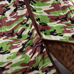 Camouflage Print Baby Car Seat Sunshade Cover