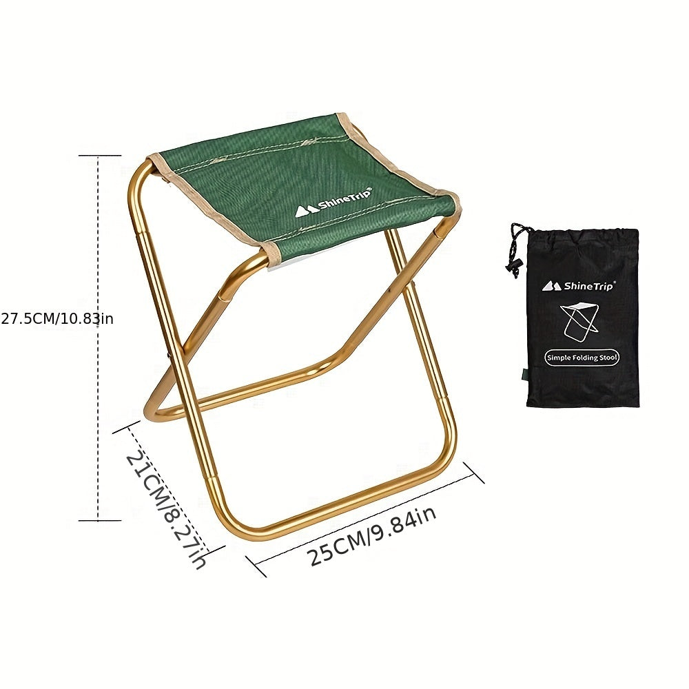Compact Portable Folding Camping Stool Lightweight Outdoor Seat