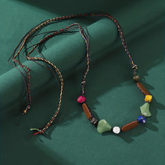 Boho Braided Head Chain Crystal Hair Band for Women