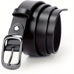  Leather Belt For Women Polished Buckle Casual Jeans Pants Belts