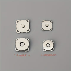 5 Pairs Magnetic Buckle Coat Bag Magnet Buckle DIY Clothing Accessories