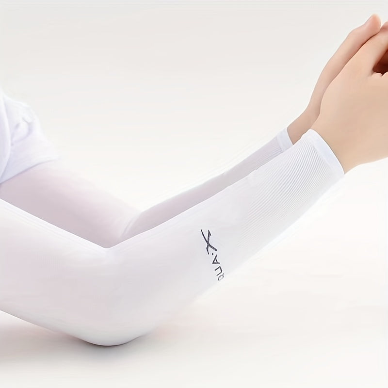 Sun Protection Sleeves for Couples with Thumb Hole