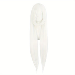 Long Straight Synthetic Wig Anime Cosplay Halloween Party Costume