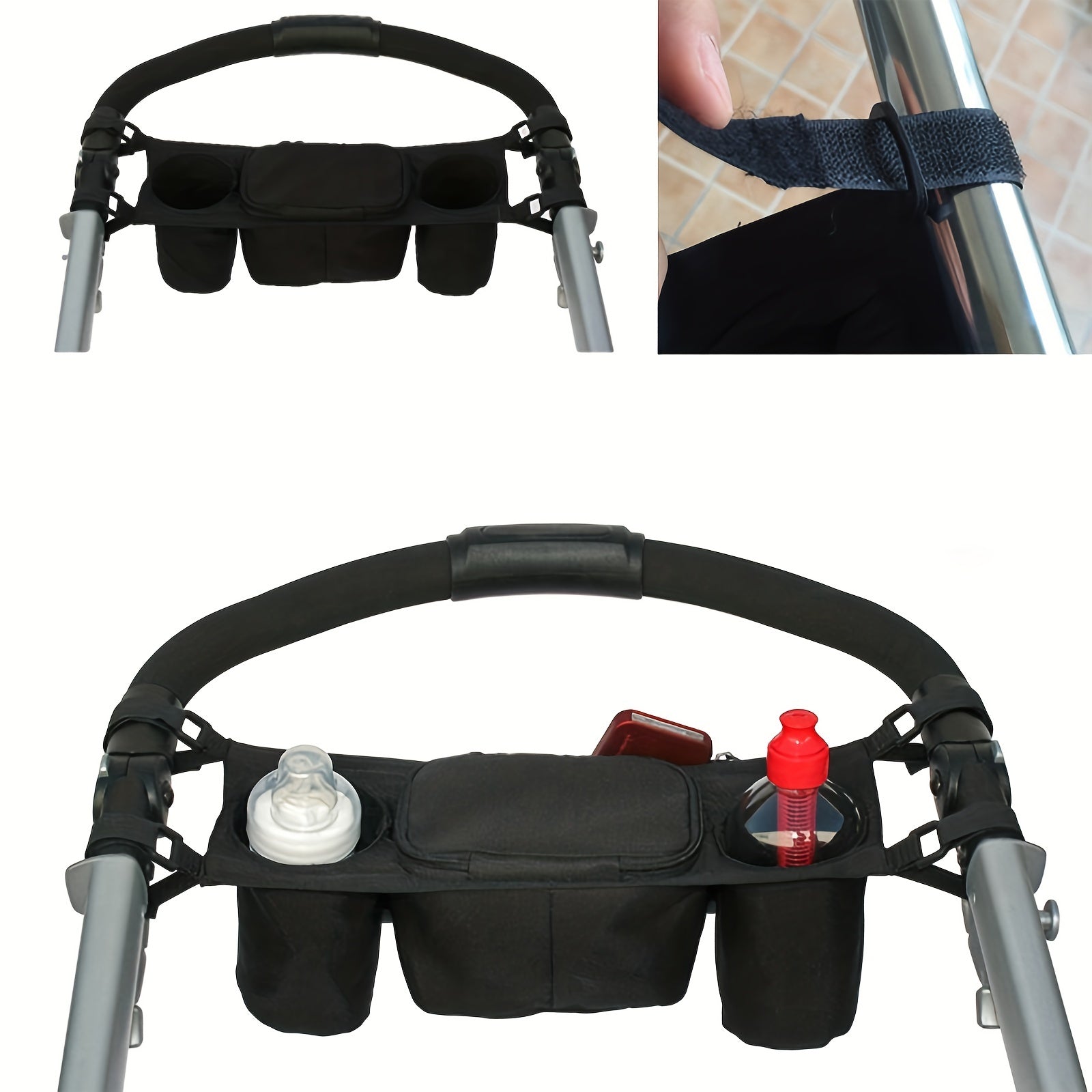 Stroller Hanging Storage Bag Rear Tray Hanging Bag