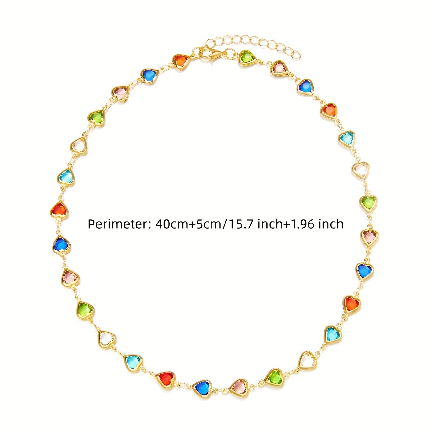 Heart Shaped Niche Ethnic Style Necklace & Bracelet Set