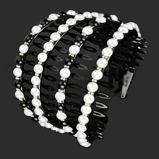 Pearl Headband Non slip Vintage Headband
