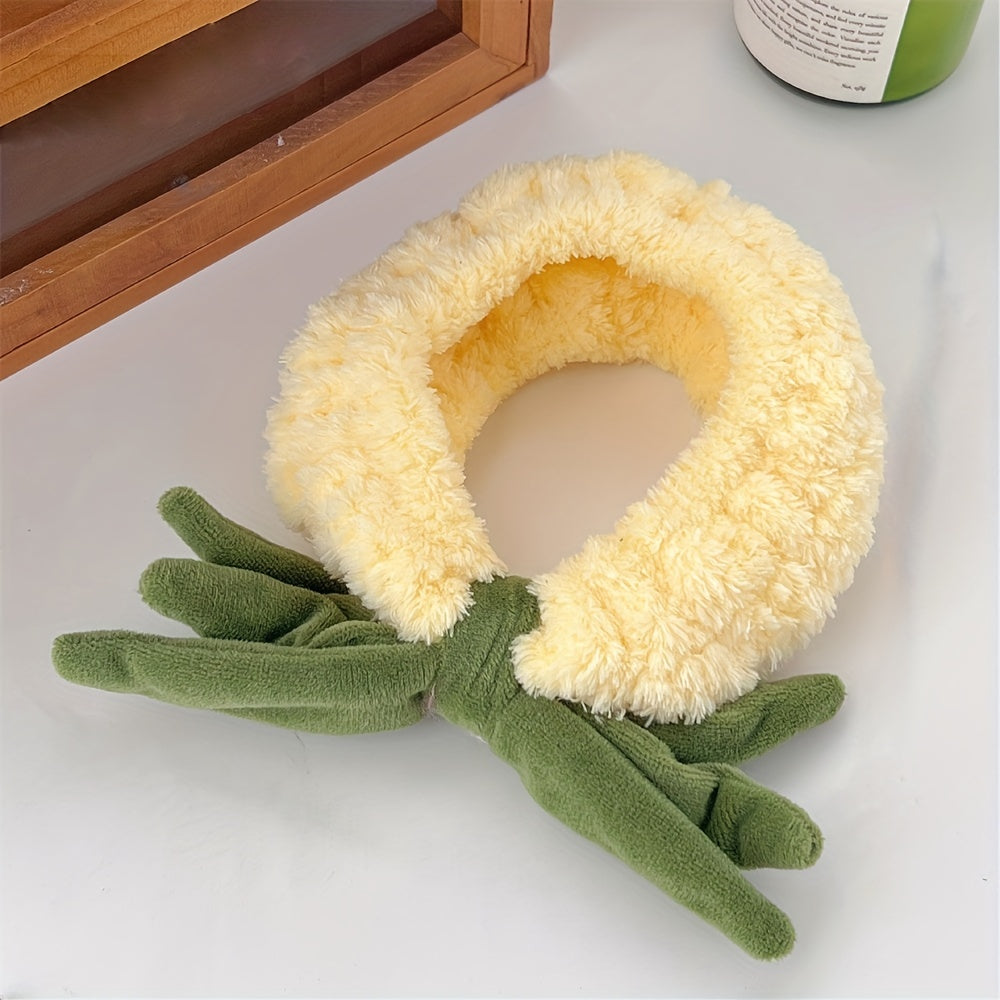 Pineapple Hair Band Stretchy Headband for Women Girls