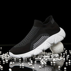 Men's Lightweight Mesh Slip-On Athletic Sneakers