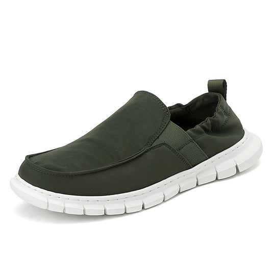 Men's Canvas Slip-On Walking Shoes Sneakers