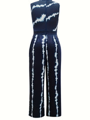  Tie Dye Wide Leg Tank Jumpsuit