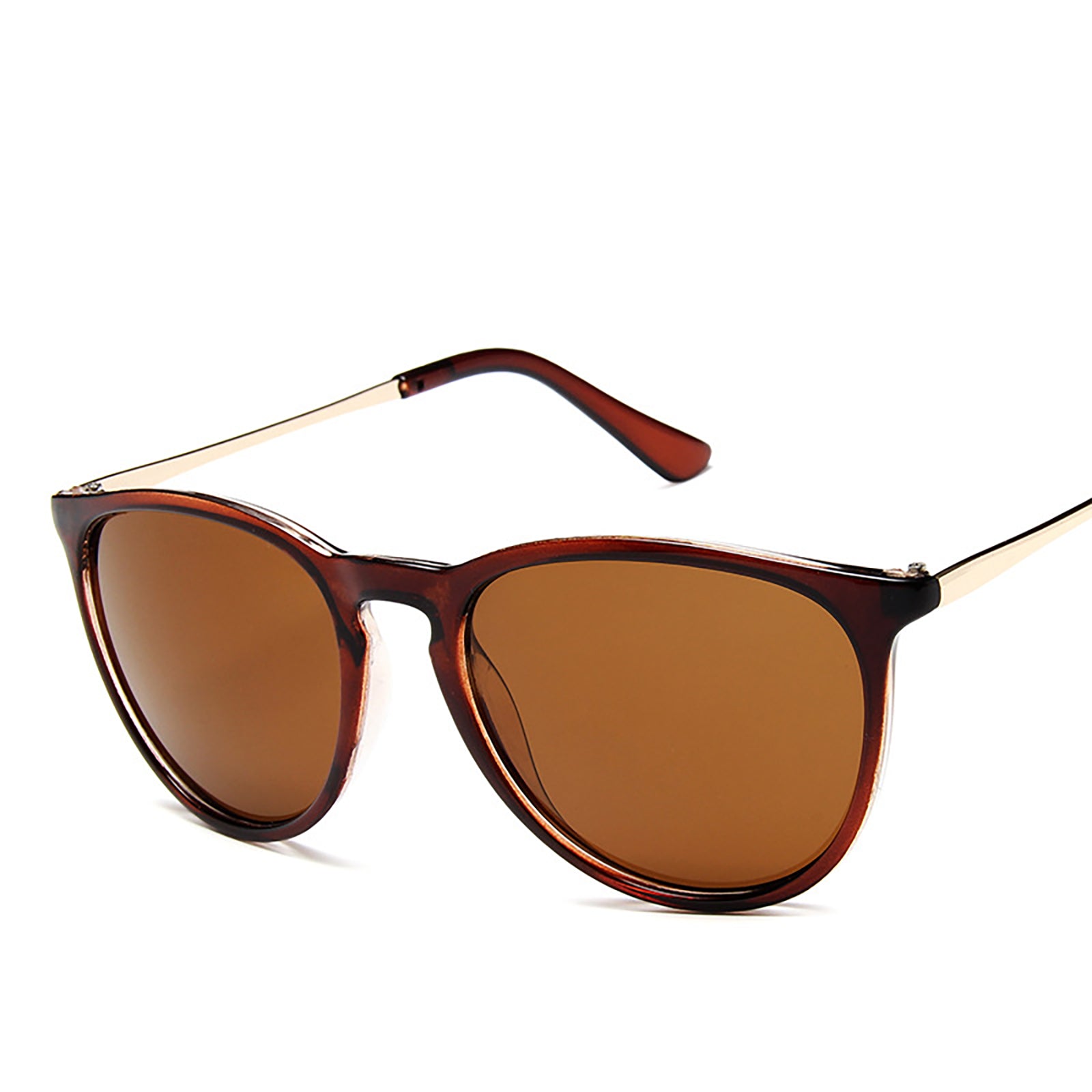 Men's Round Classic Retro Sunglass