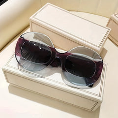 Wrap Around Sunglasses For Women Men Wide Temple Glasses UV Blocking