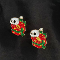 2pcs Halloween Spider Pumpkin Shirt Buttons Set
