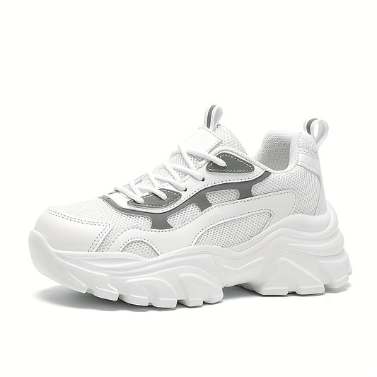 Thick Sole Heighten Breathable Chunky Sneakers Non Slip Dad Shoes