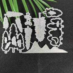 Forest Metal Cutting Dies And Stamps for DIY Scrapbook Decorative Craft