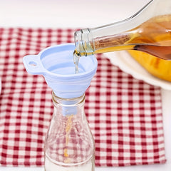 Silicone Folding Funnel Portable Mini Kitchen Leak Household Liquid Dispenser